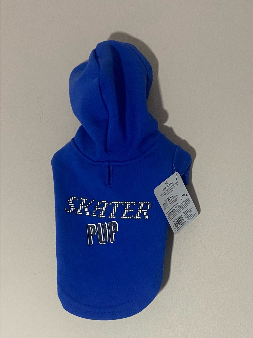 Blue 'Skater Pup Hoodie